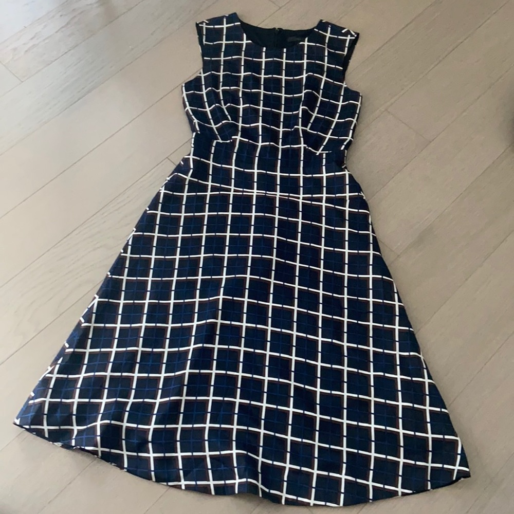 JCrew patterned dress